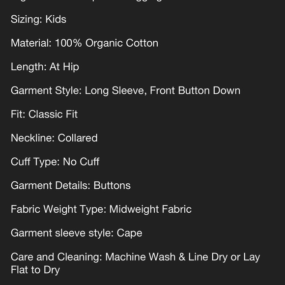 Hope & Henry girls button front rib sweater cape - Picture 2 of 5